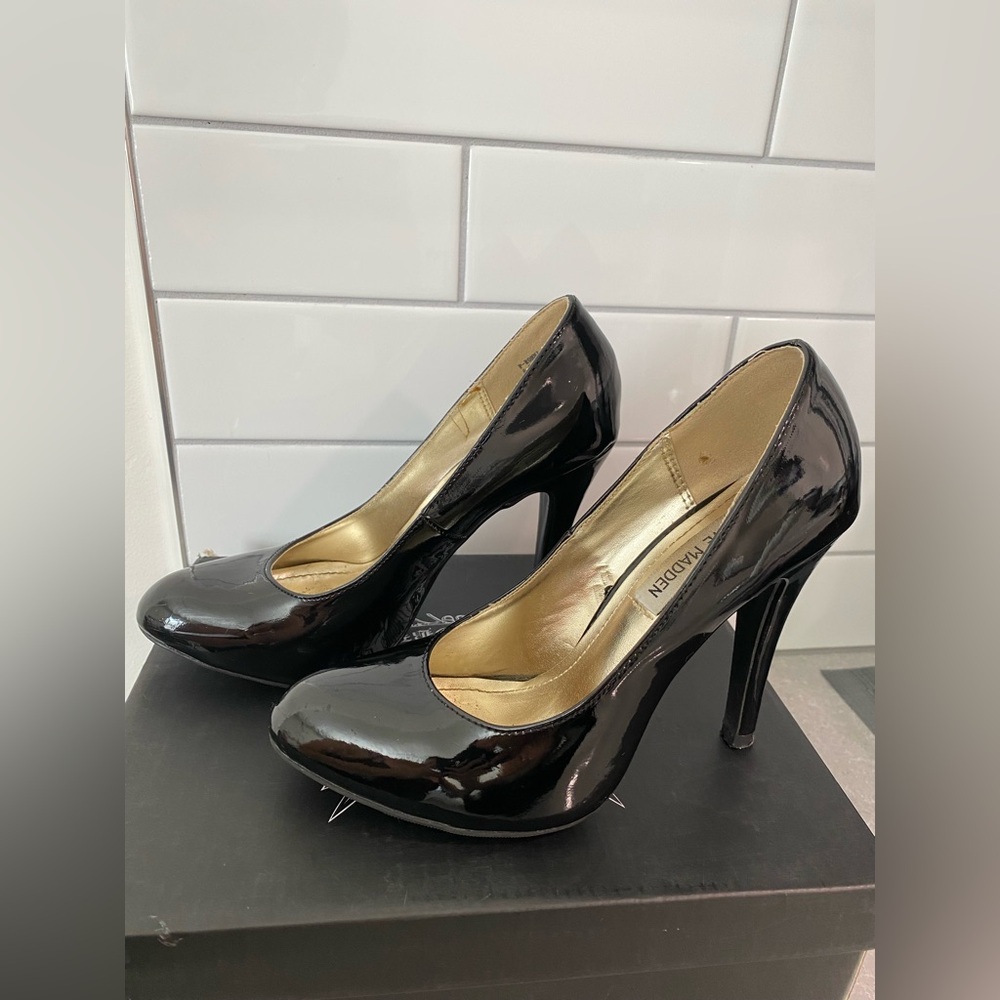 Black Heels Size 6.5